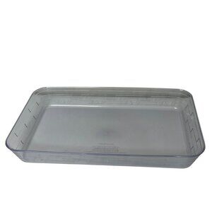 Longaberger Clear Basket Protector Insert 9"x13.75" Rectangle Plastic Liner